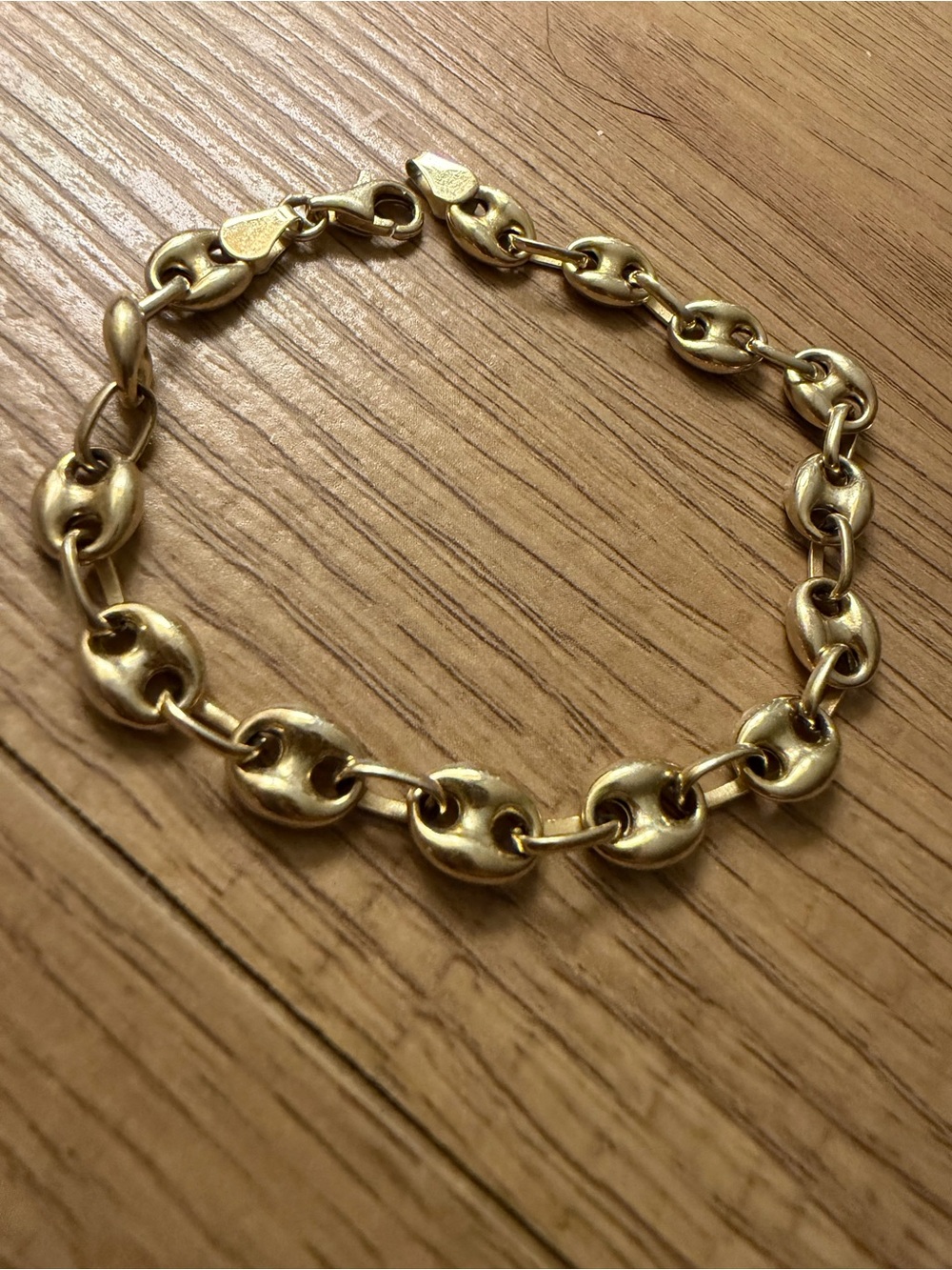 Gold Link Chain Bracelet